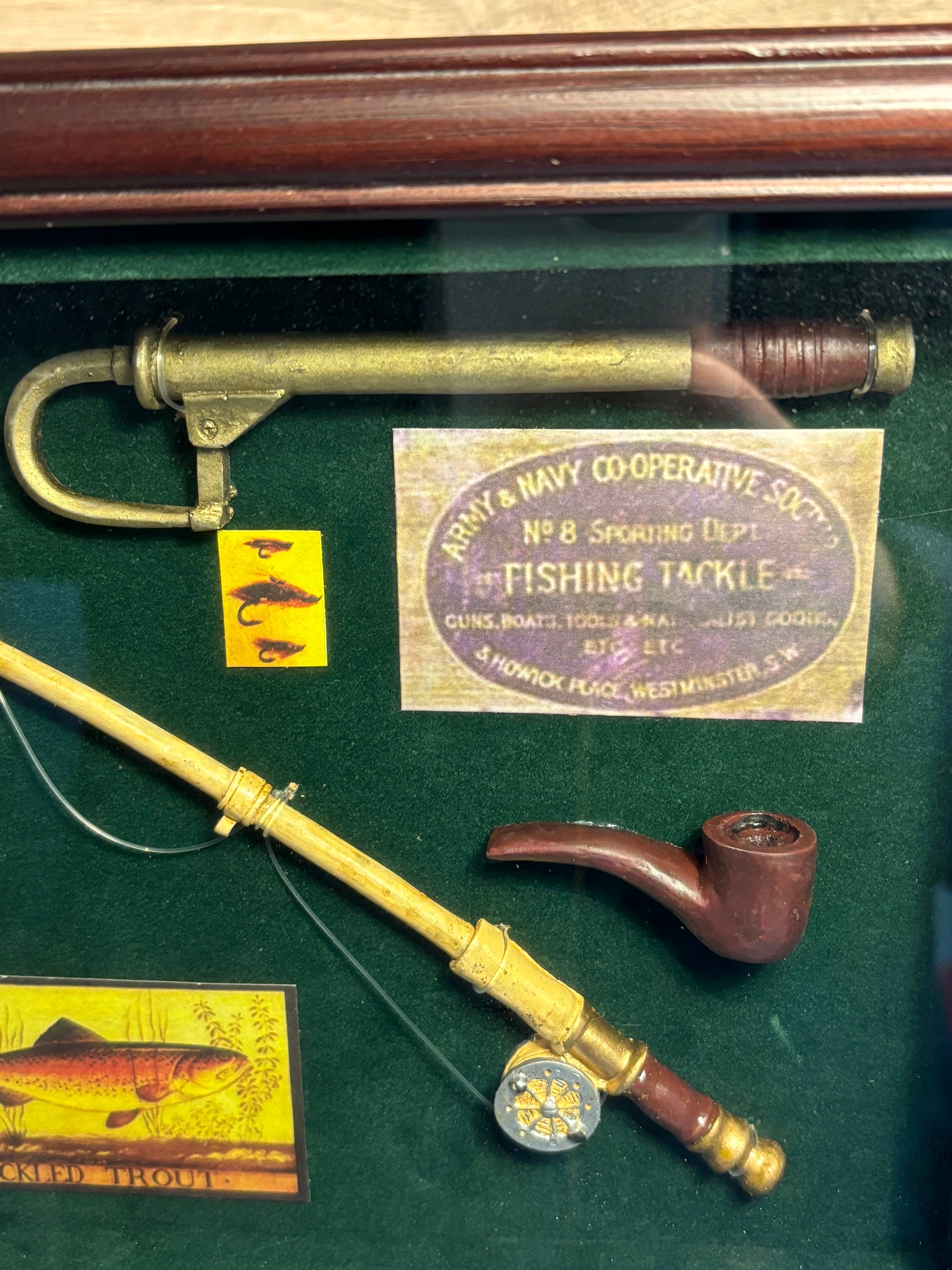 デイオラマ シャドーボックス 釣り具店 デイオラマ シャドーボックス 釣り具店 デイオラマ シャドーボックス