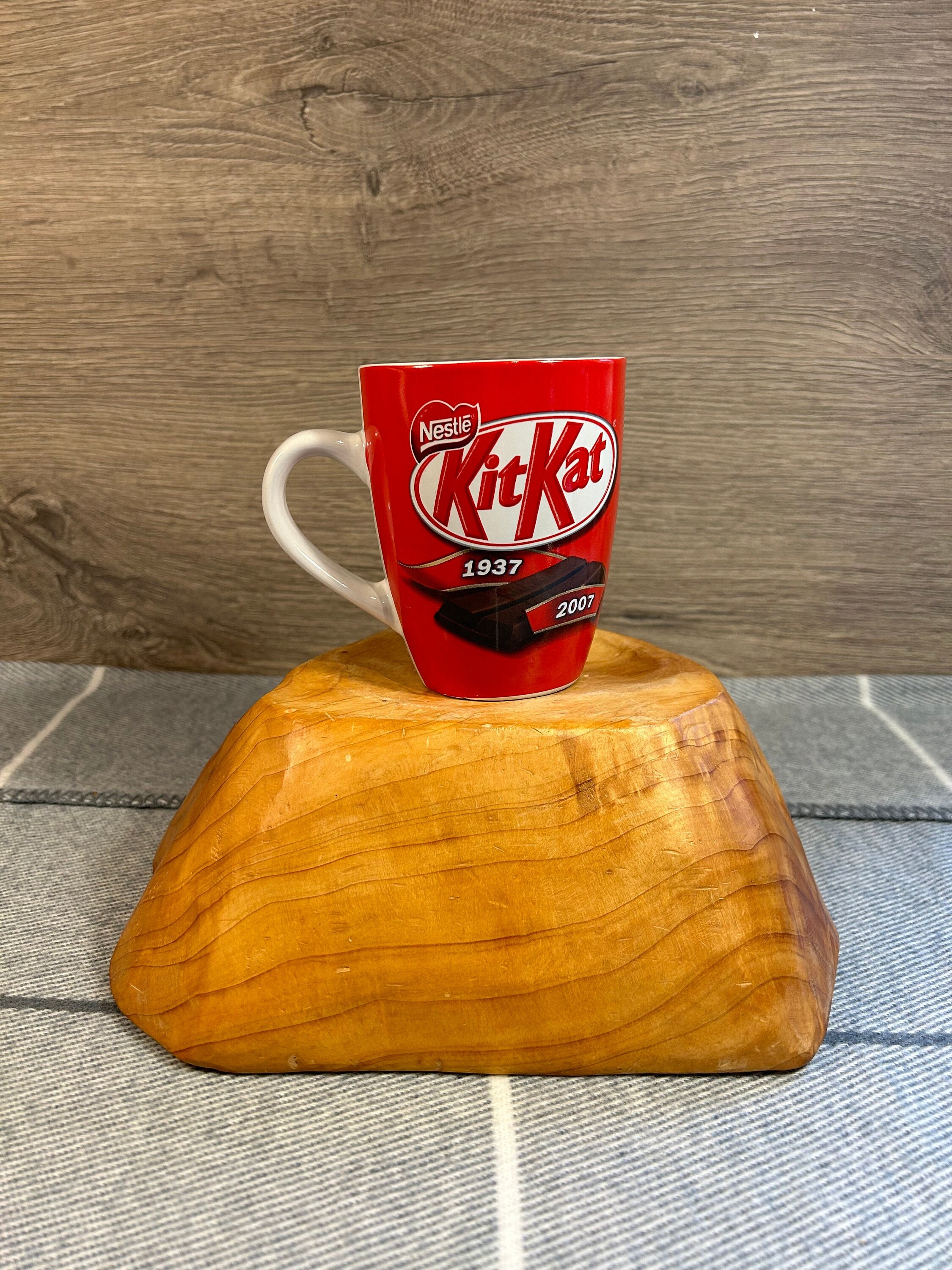 Mug En Céramique Façon Chocolat KitKat - Fait Main En France - Multicolore