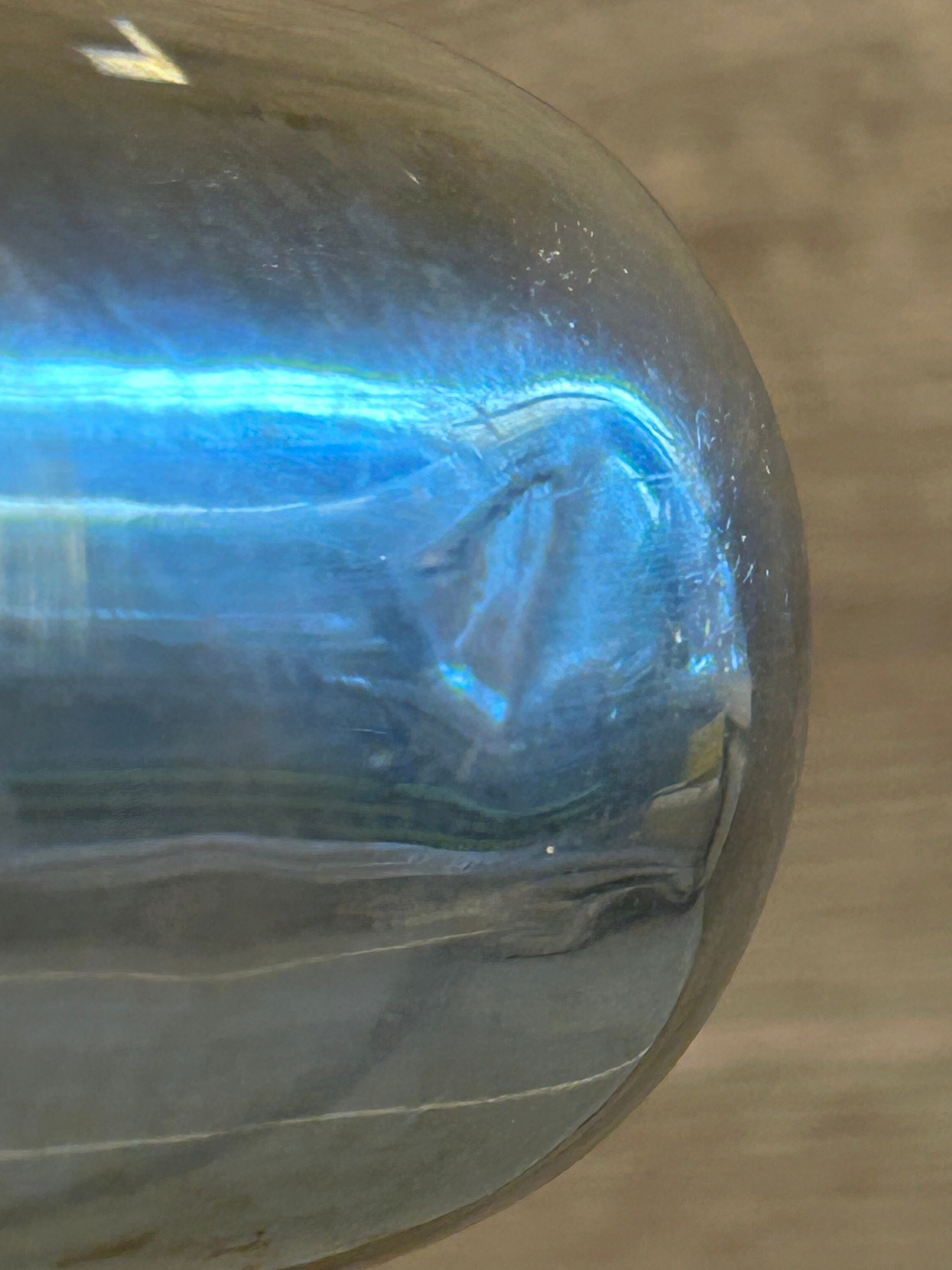 Vintage Antique Worn EPNS Silver Plate Engraved 'LGB' Small Cup