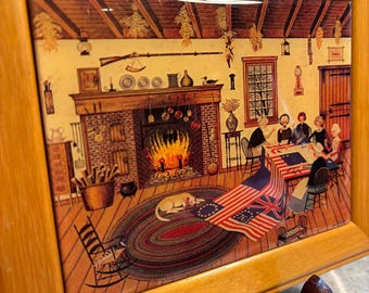 Vintage Flag Makers by Charles Wysocki Georgina's Country
