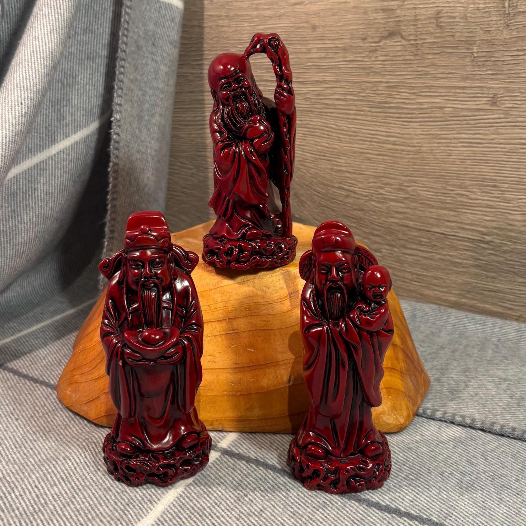 Three chinese gods - Etsy 日本