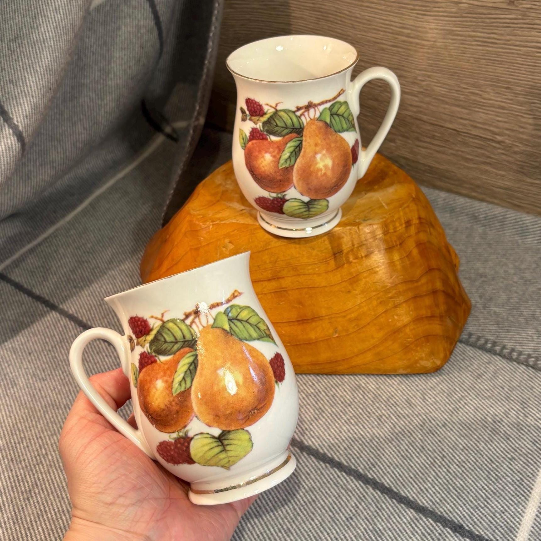 Service a cafe porcelaine belge motif couple  porcellana | Selency
