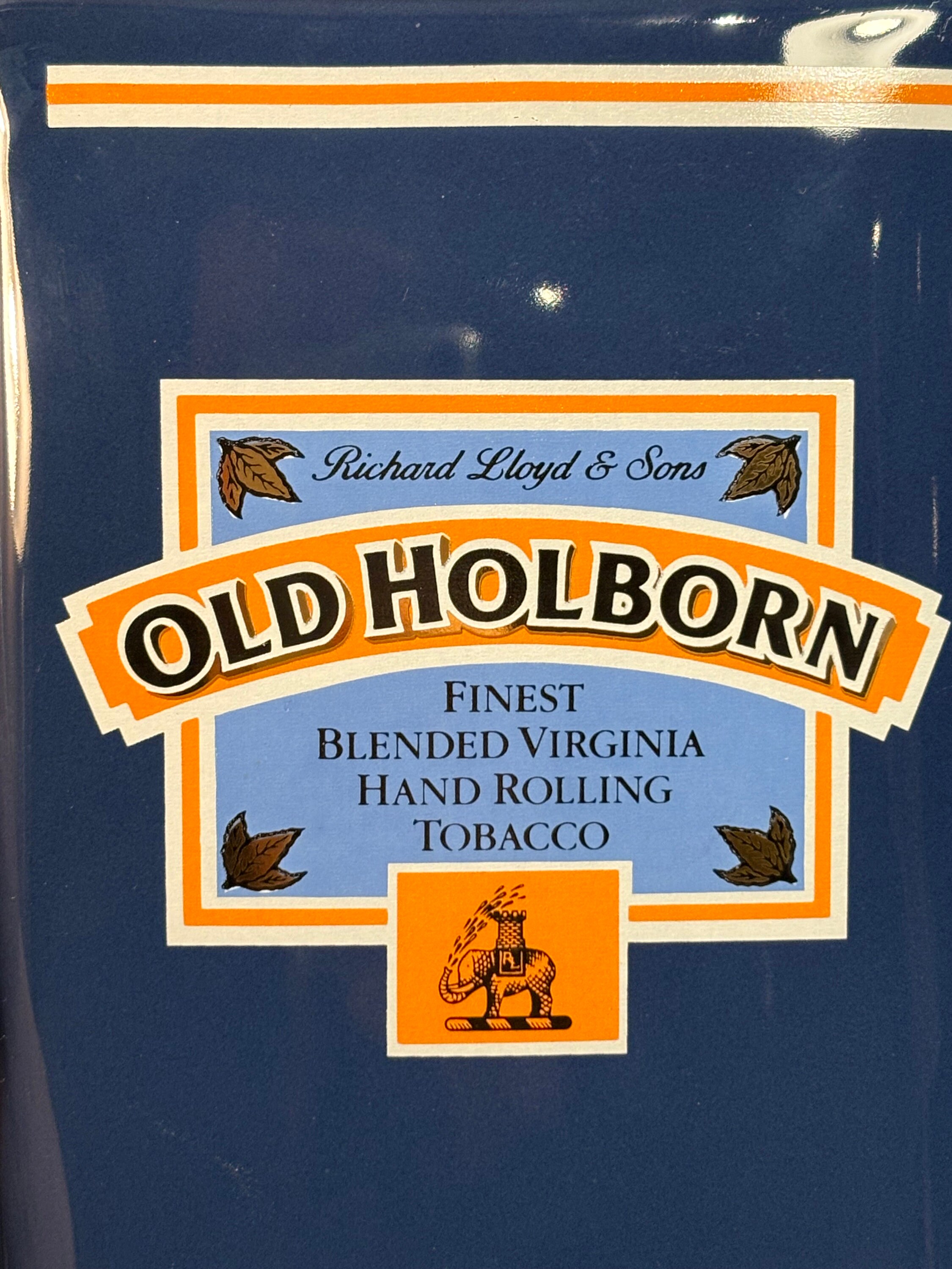 richard lloyd and sons tobacco Vintage HCW Prompots Old Holborn Richard Lloyd & Sons Finest Blended  Virginia Hand Rolling Tobacco Water Jug | Old Tobacciana Collectibles