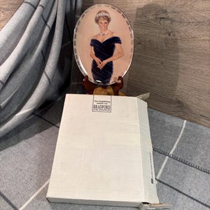 Vintage 1998 A Very Special Princess Queen of Our Hearts Bill Chambers Bradford Exchange Princess Diana Porcelain Limited Ed Collector Plate
