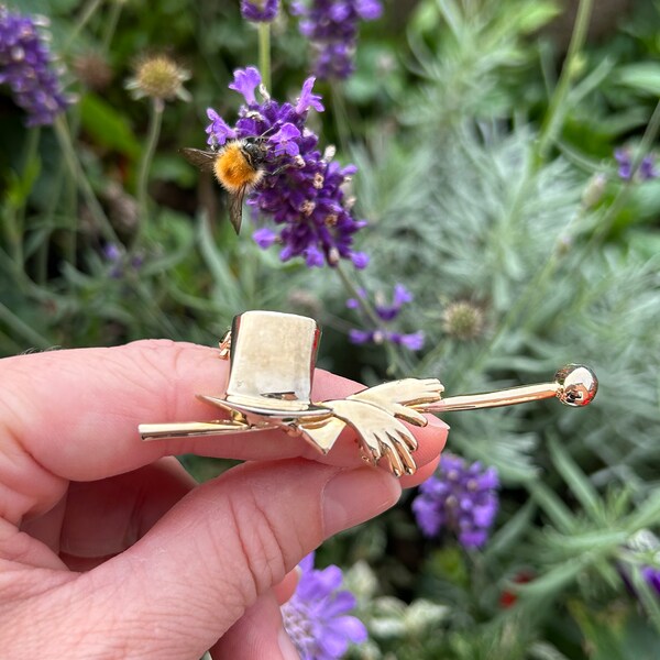 Top Hat Cane Gloves Etsy