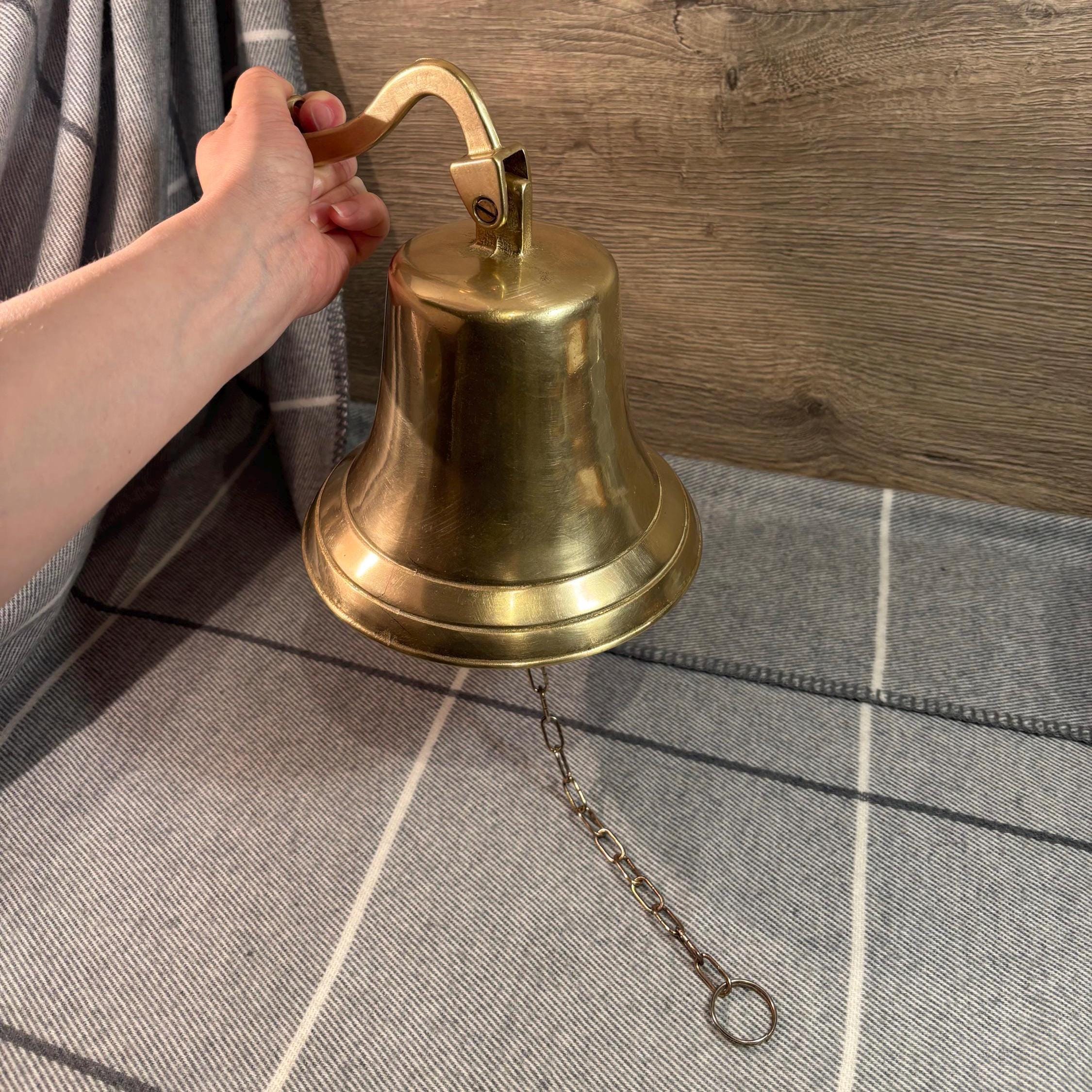 Cloche De Bateau Marine En Laiton - Style Vintage, Reproduction Edwardian, Inde