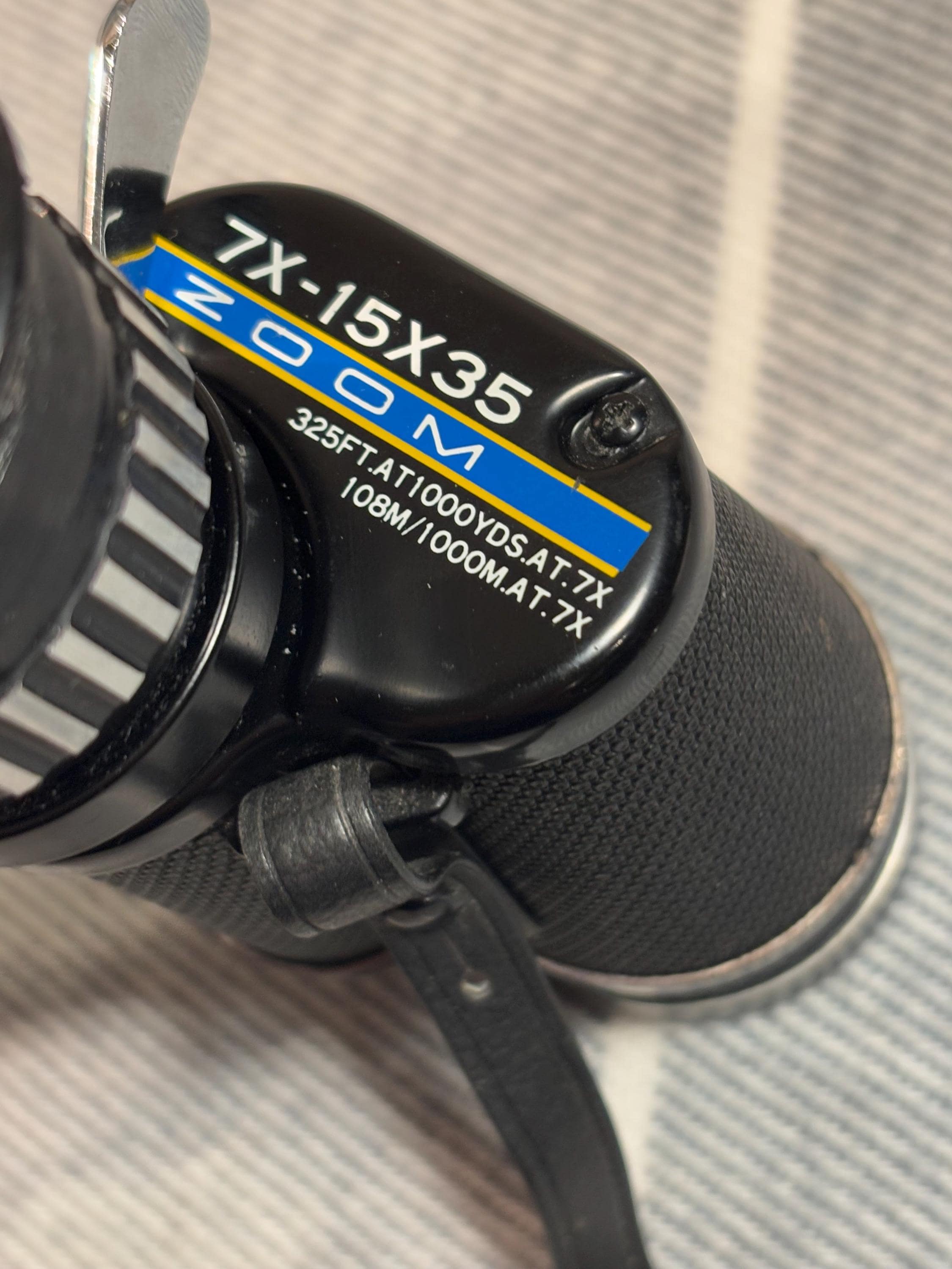 Vintage Tasco Zip UVC 101Z 7X 15x35 Zoom Japan Made Old School