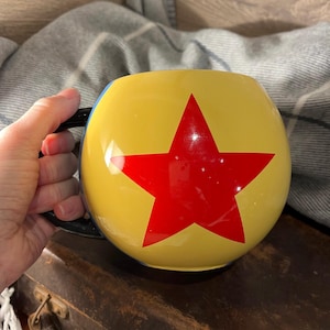 Pre-loved Disney Pixar Ceramic Toy Story Luxo Ball Large Coffee Tea Mug Cup- 1L