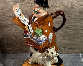 Paul Cardew T. Pott & Sons Hardware Market Stall Tea Pot Retired