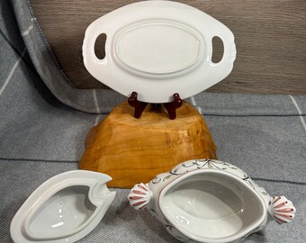 ヴィンテージ ハンドペイント ポルトガル磁器 Anfora Agueda