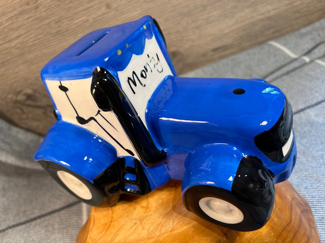 Preloved Hand Painted Royal County Products Ireland Ceramic Blue