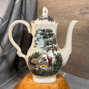 Myott Hunter Teapot - Etsy