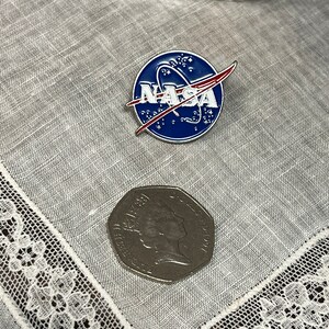 Pin's NASA Meatball - Métal 30mm | Logo Mission Apollo Gemini | Collection Espace Et Exploration
