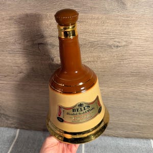 Bells Whisky Bottle - Etsy
