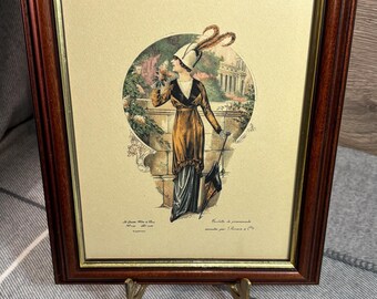 【希少】Les Grandes Modes de Paris No. 187 ヴィンテージ Les Grandes Modes de Paris Supplément No 136 by