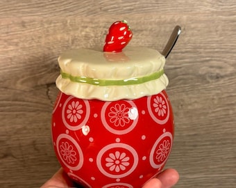 フタ付き コンフィチュールポット 2点あり！味わいたっぷりの