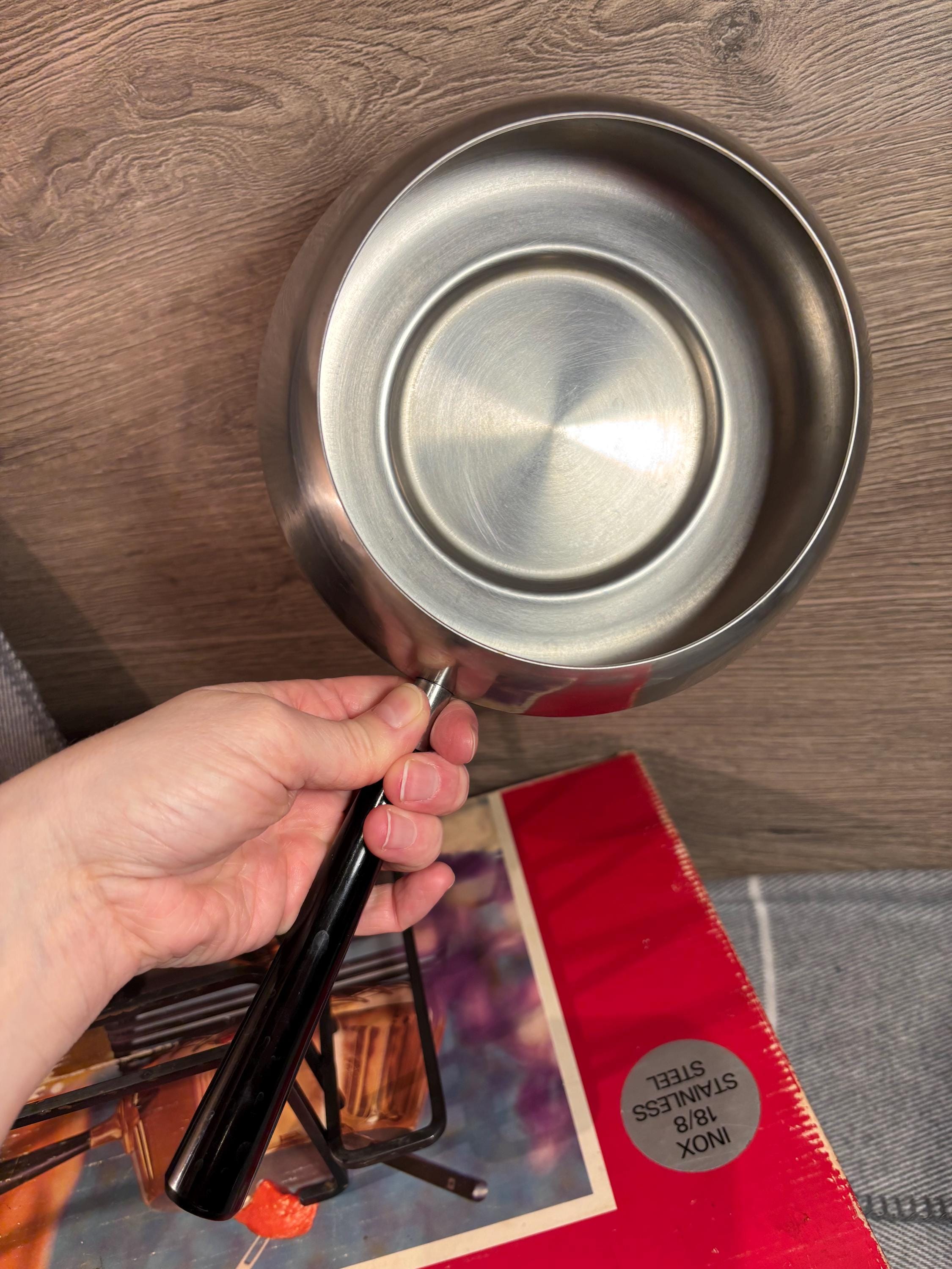Vintage Spring Inox 18/8 Switzerland Fondue Bourguignonne