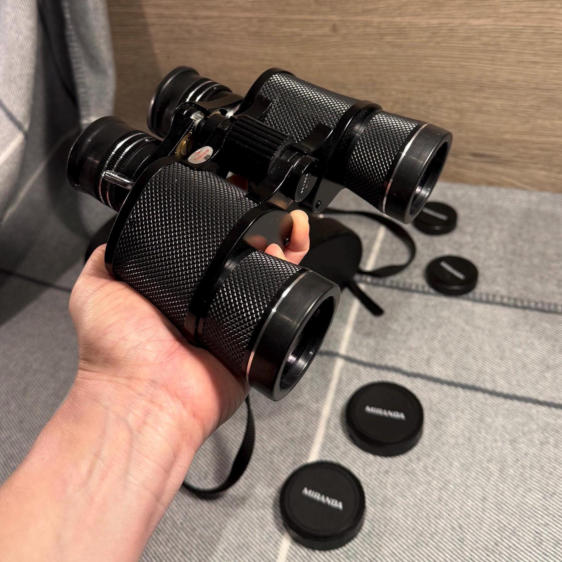 Vintage Miranda Sportsman Binoculars 7- 21x42 Field 2.8 at 21X