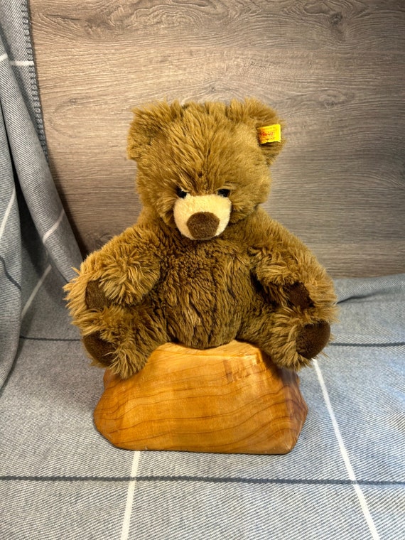 Vintage Collectible Seated Brown Classic Steiff Germany 