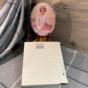 Vintage 1998 Princess to the World Queen of Our Hearts Bill Chambers Bradford Exchange Princess Diana Porcelain Limited Ed Collector Plate