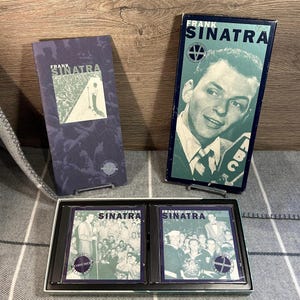 Vintage 1994 Frank Sinatra: The Columbia Years 1943-1952 The V-Discs 2-CD Box Set Música / Industria del entretenimiento estadounidense Arte Icono legendario
