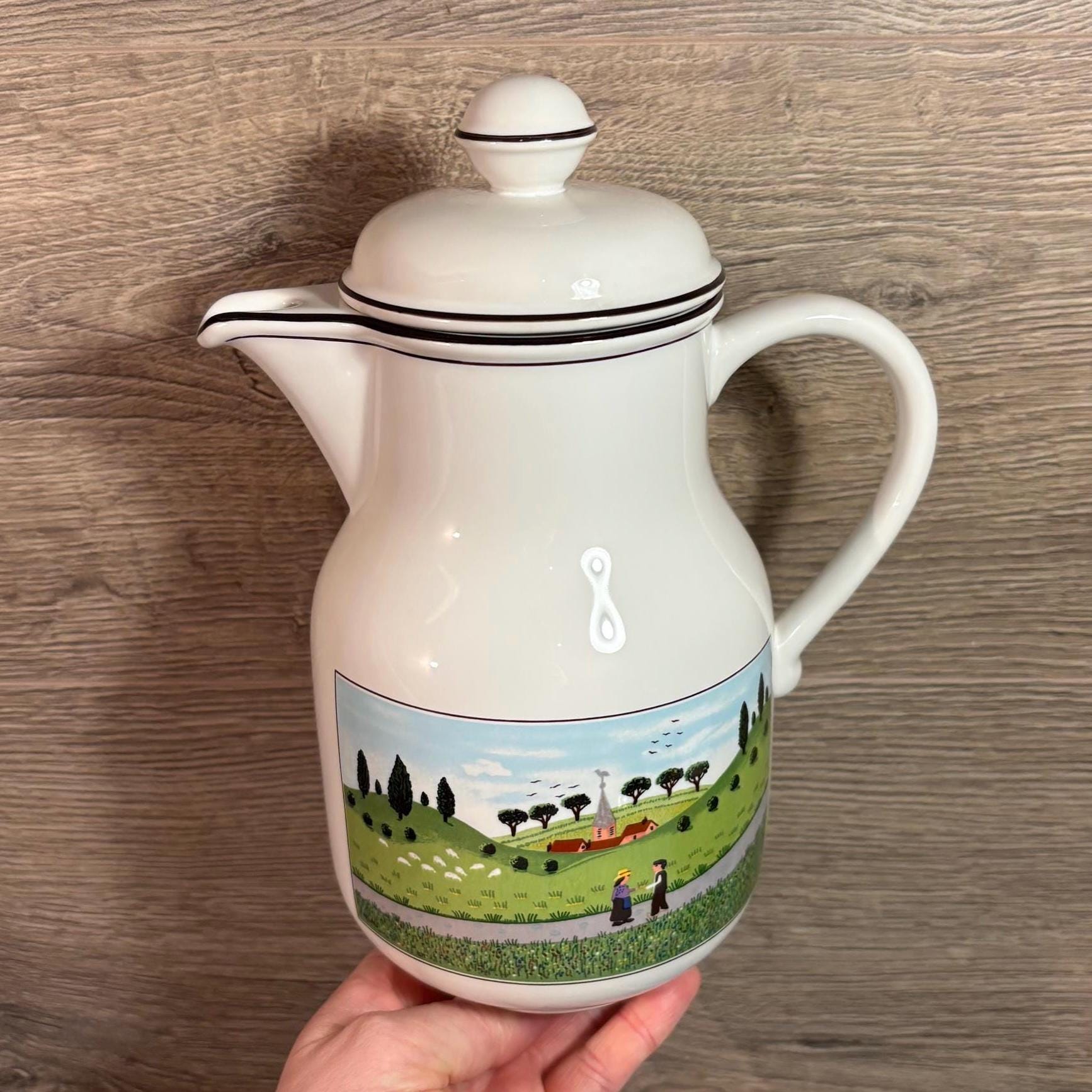 Villeroy and Boch Naif Teapot - Etsy
