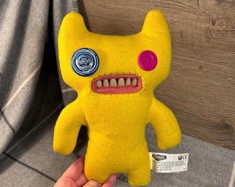 ぬいぐるみ イエロー ファグラー 醜いモンスター ぬいぐるみ 