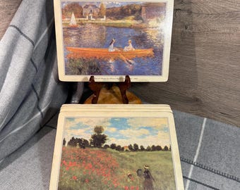 Set de 12 marque-pages Claude Monet, Les Nymphéas (5x17cm Set de 12 marque-pages Claude Monet, Les Nymphéas (5x17cm