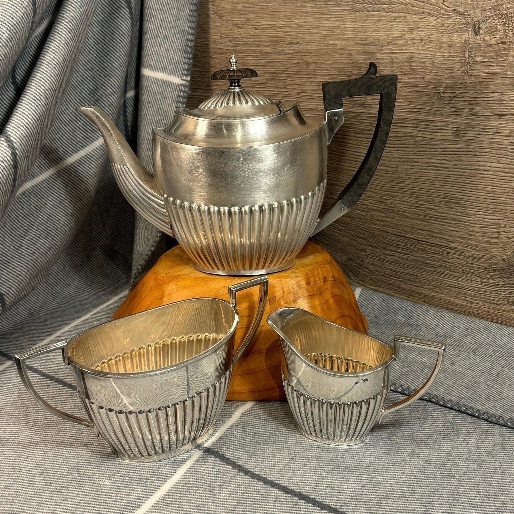Walker Hall Silver Tea Set - Etsy