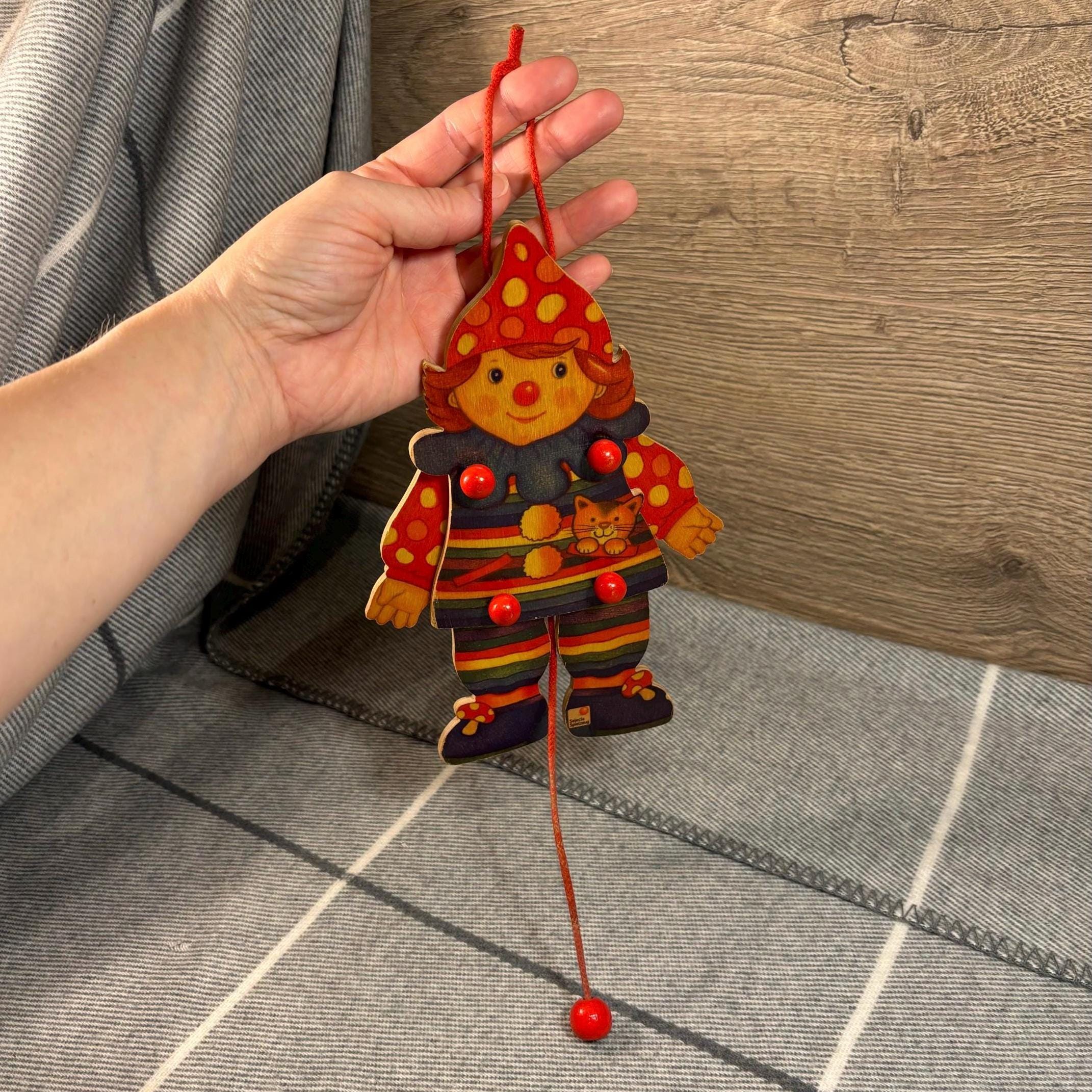 レア！BIGサイズ道化師 70'sアメリカアンティーク ピエロ