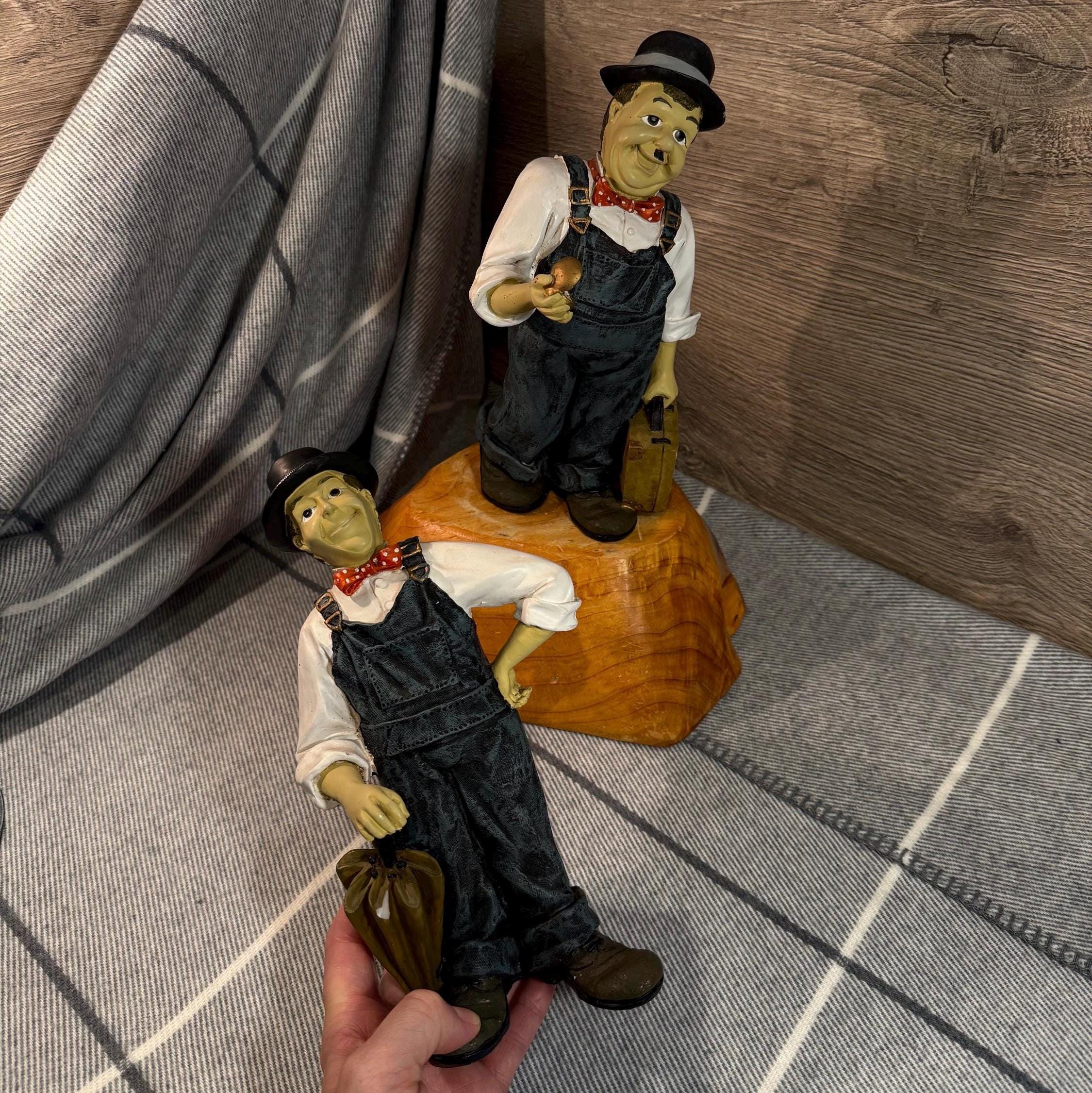 ローレルandハーディ置き物　オブジェ ローレルandハーディ置き物 オブジェ