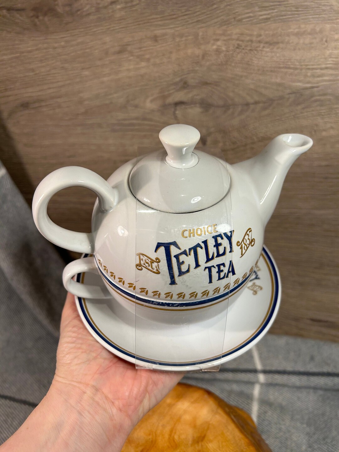 2014 Collectible 'choice Tetley Tea Est. 1837' Tea Pot Etsy UK