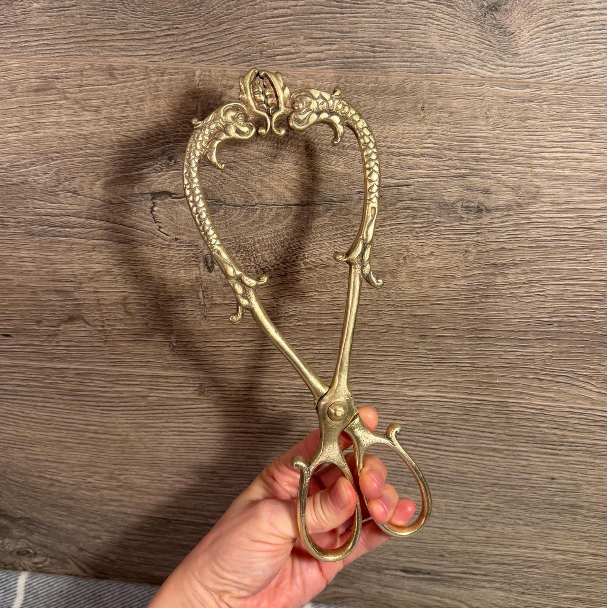 Old Coal Tongs - Etsy