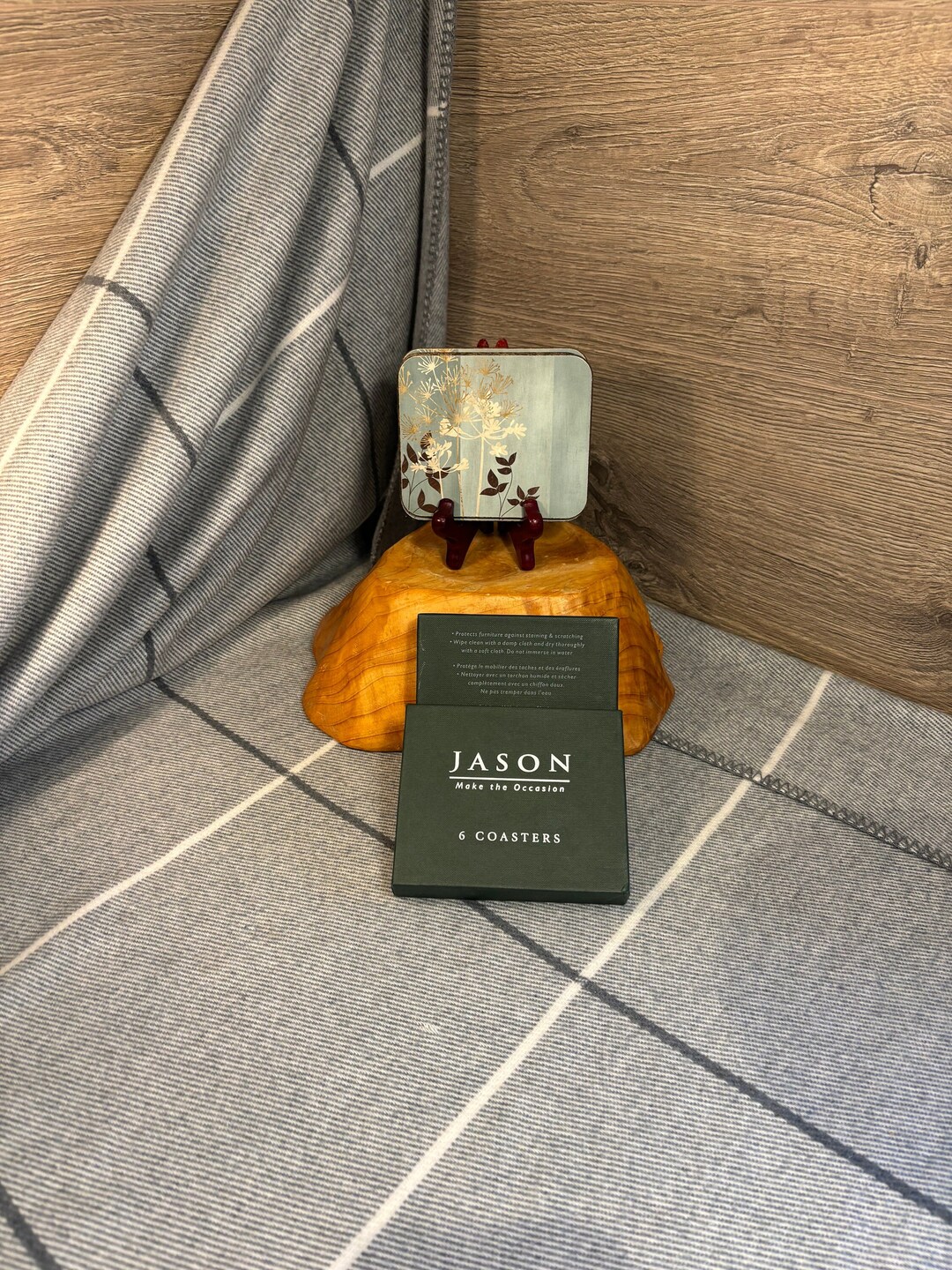 Preloved Jason New Zealand Corkbacked Jason Bluegrey 'allium' Flower