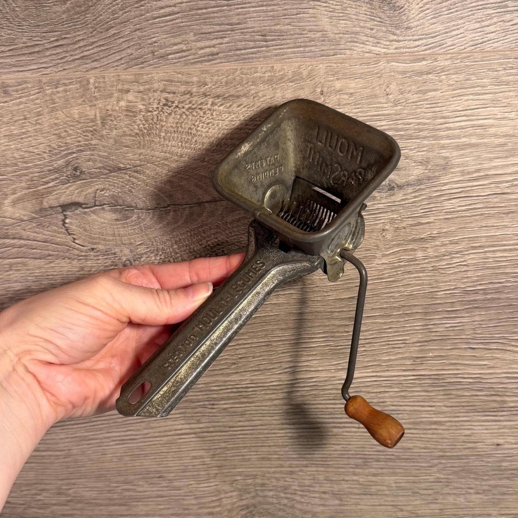 Moulin Légumes マッシュ器具 ヴィンテージ品 Moulin Légumes マッシュ器具 ヴィンテージ品 Vintage Moulin-legumes