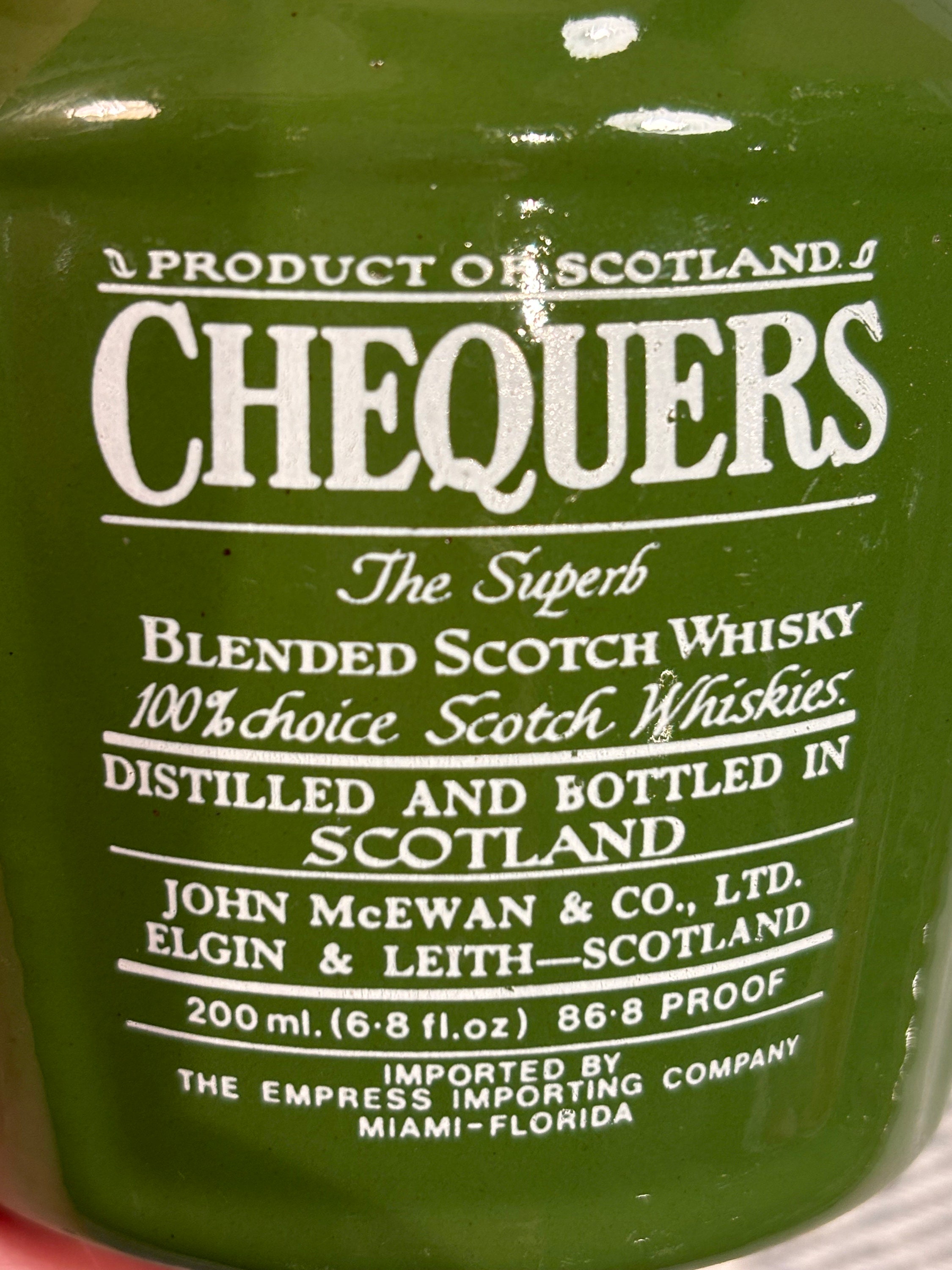 チェッカーズ CHEQUERS SUPERB ウイスキー Yahoo!オークション