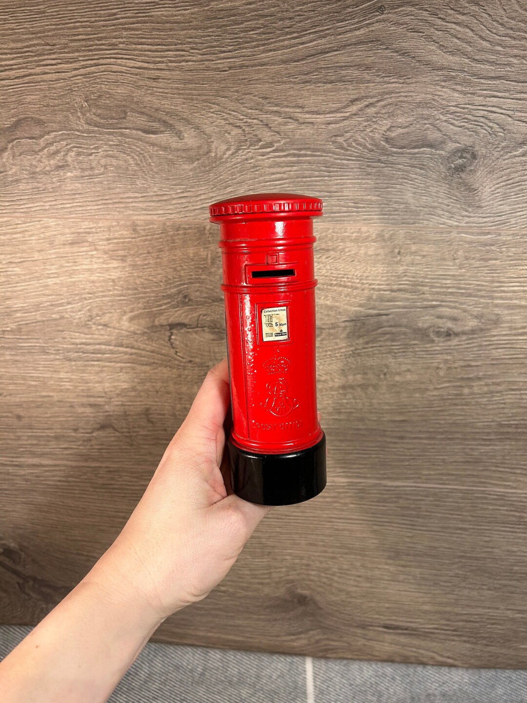 Vintage 1998 Zelox Red Diecast Metal King Edward VII Traditional Cypher