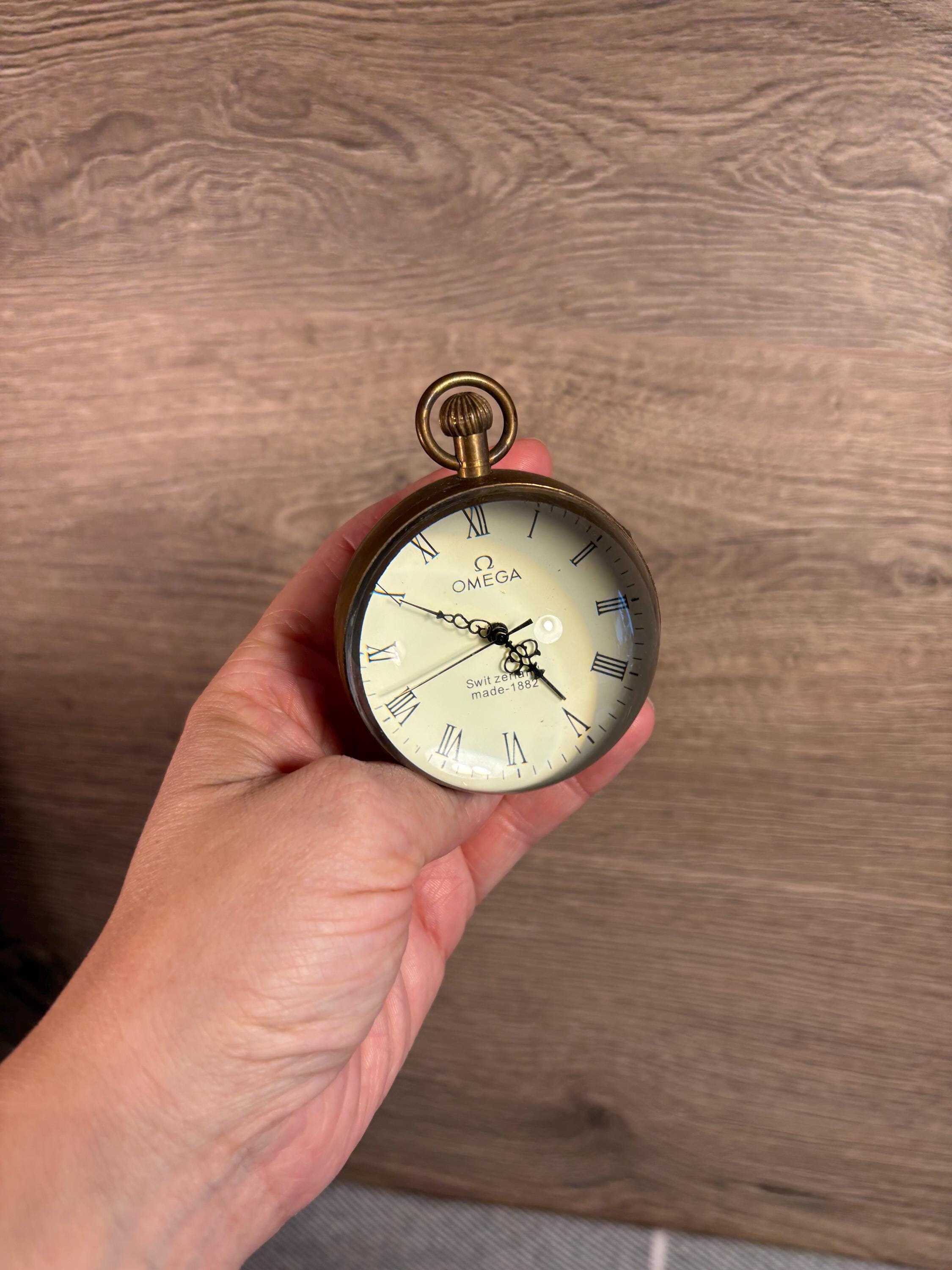 Antique Omega Ball Clock Antique Omega Crystal Ball Clock 1882