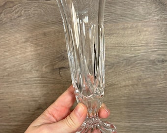 Tiffany & Co. Frank Lloyd Wright Hex Crystal Vase | Vintage Art