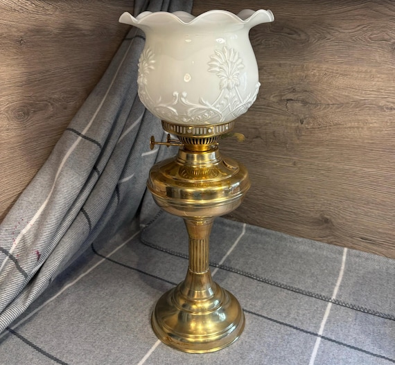 Made in england duplex oil lamp discount