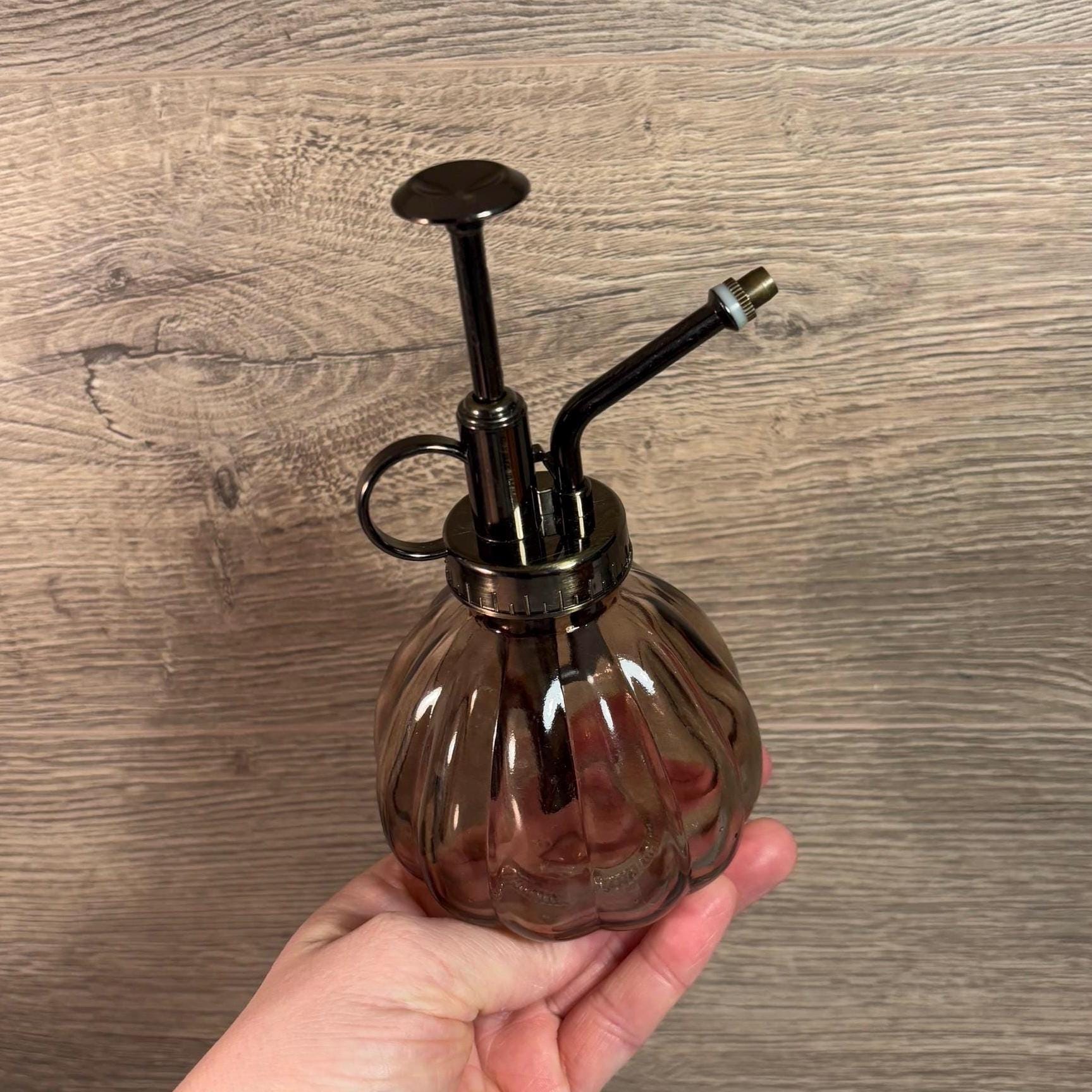 中古プラスチック&ブラウンガラス植物用ミスト | 植物用アクセサリー