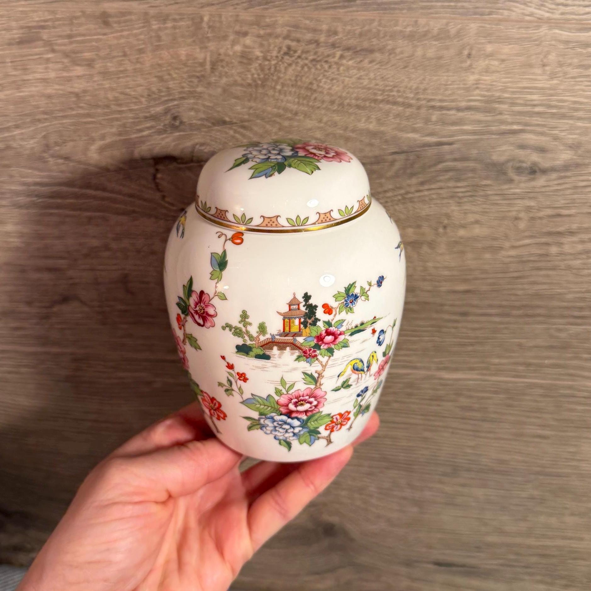 Crown Staffordshire Ginger Jar - Etsy