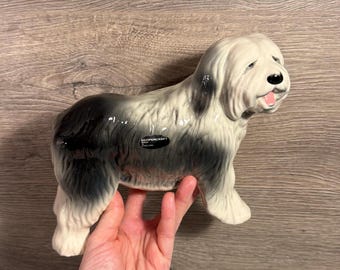 オールドイングリッシュシープドッグの置物動物飾り - Etsy 日本
