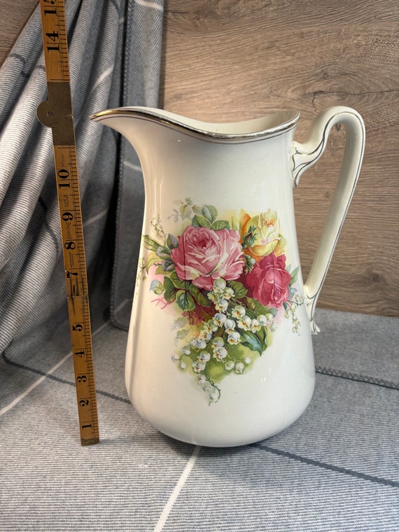 レア 英国アンティーク 洗面セット ウォータージャグ(ピッチャー