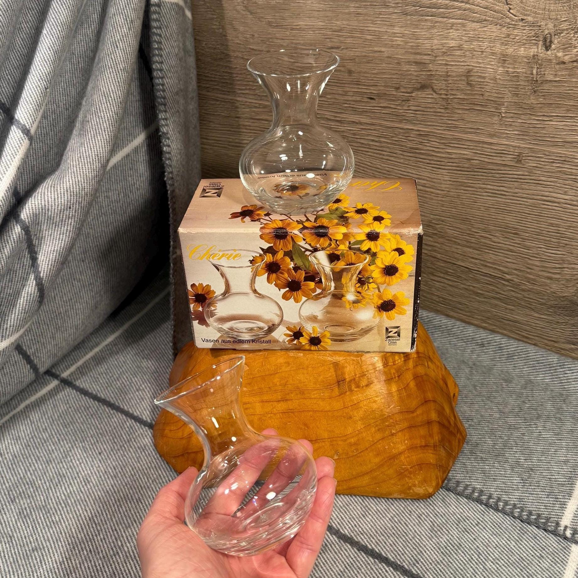 Vintage Zwiesel Vase - Etsy
