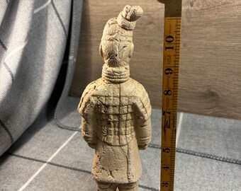 ヴィンテージ中国兵馬俑戦士レプリカ彫刻 | 中国兵士レプリカ像 | 伝統
