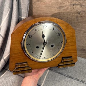 イングランド製Enfield Clock Co. ジャンク　振り子穴3箇所カギ付 イングランド製Enfield Clock Co. ジャンク 振り子穴3箇所カギ付