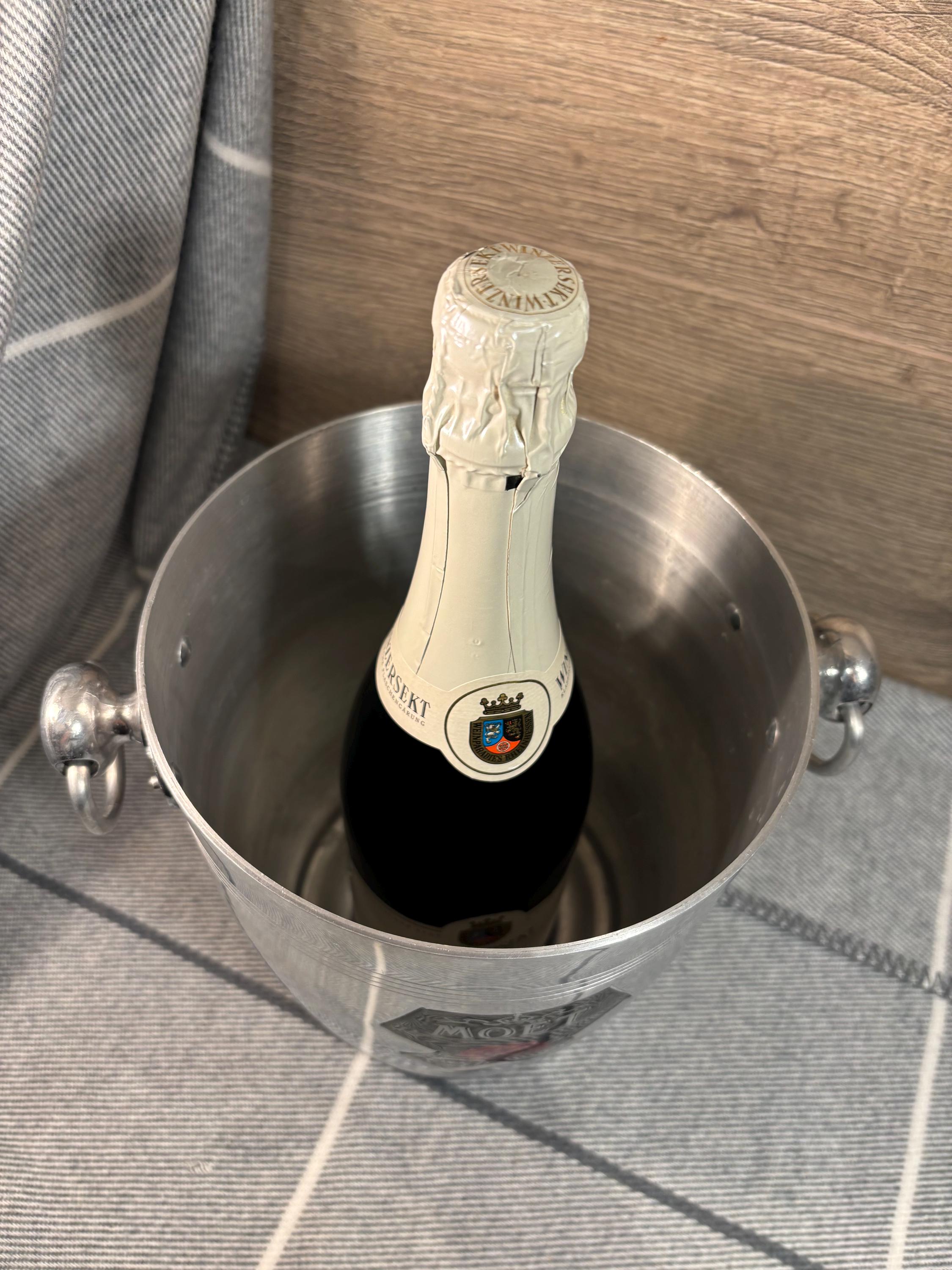 Vintage Moët & Chandon Champagne Ice Bucket | Mod Meaux ARGIT Made in ...
