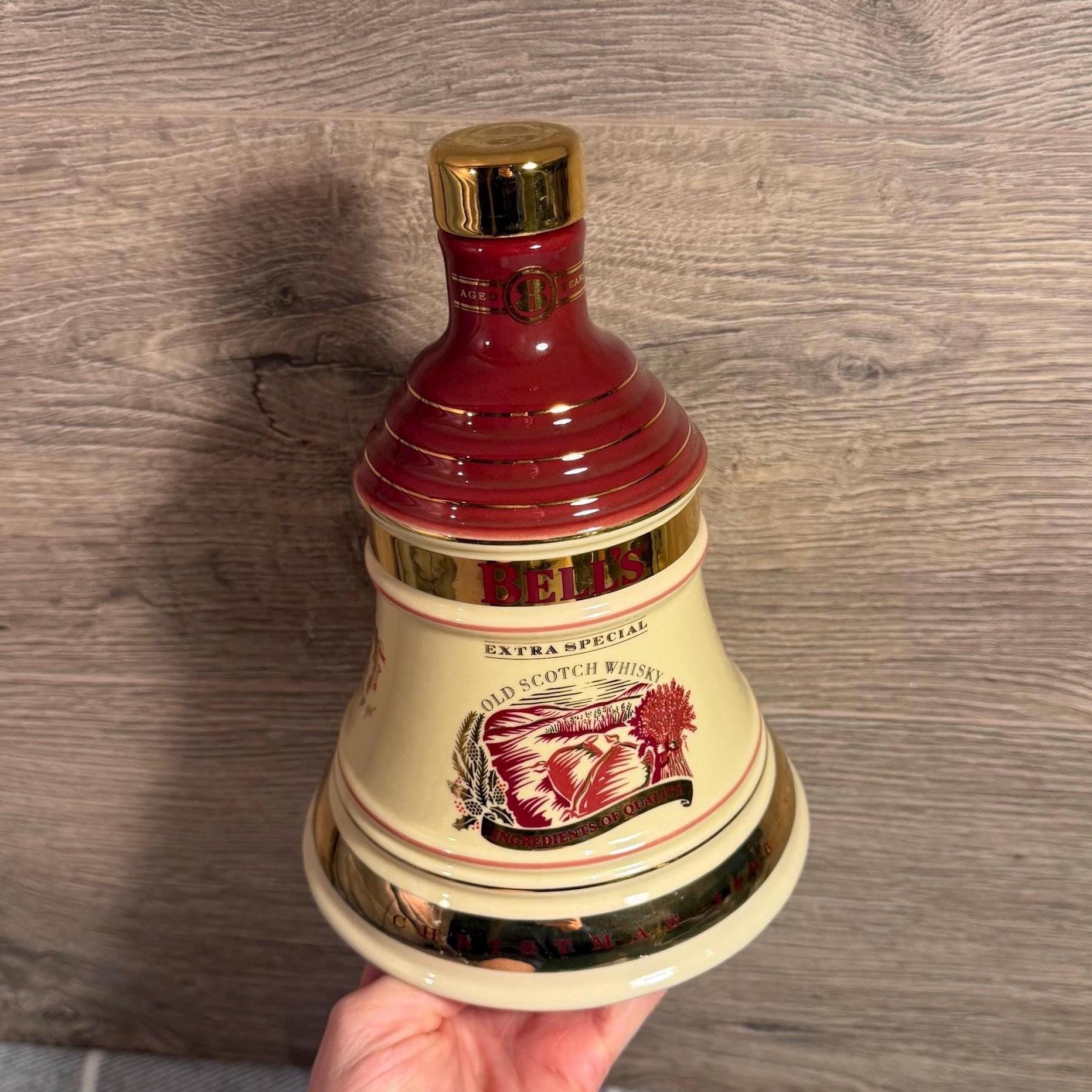 Vintage Scotch Whiskey Bottle Bell - Etsy UK