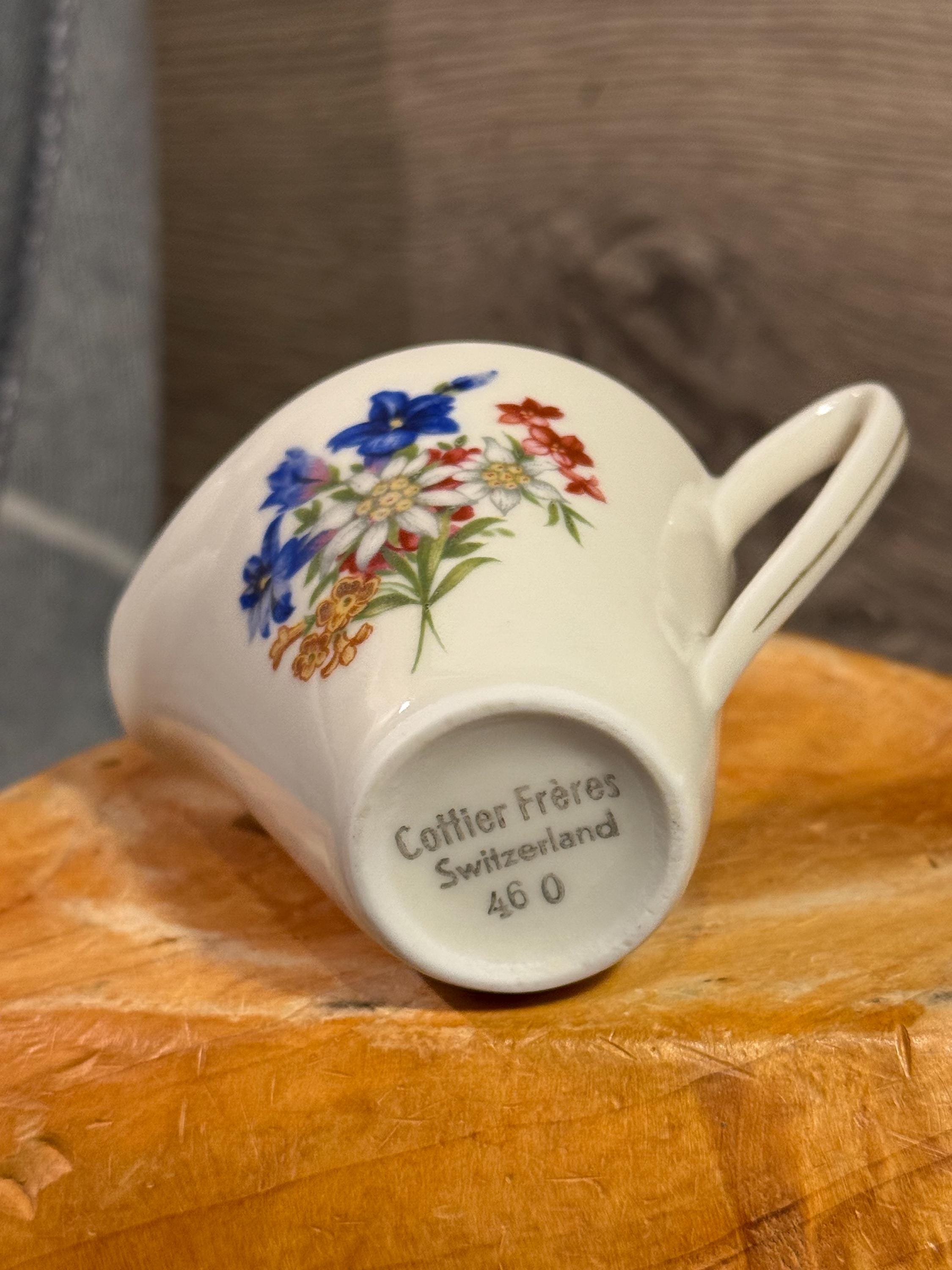 Vintage Cottier Frères Switzerland Miniature Creamer #460